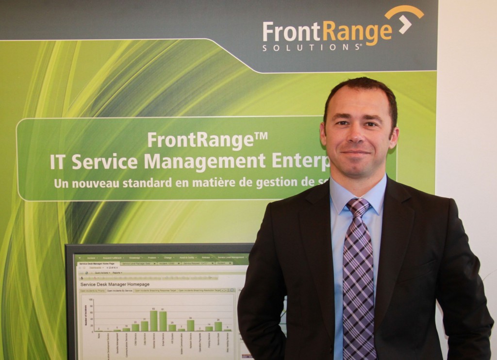 Luc Sabot, Regional Sales Manager chez FrontRange