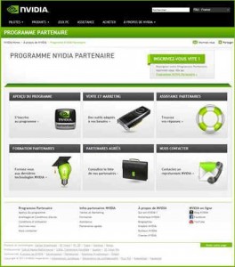 programme partenaires nvidia