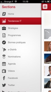 Appli iphone Channelbiz