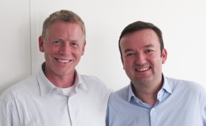 Scott Dietzen (Pure Storage) et Bertrand Bombes de Villiers (AntemetA)