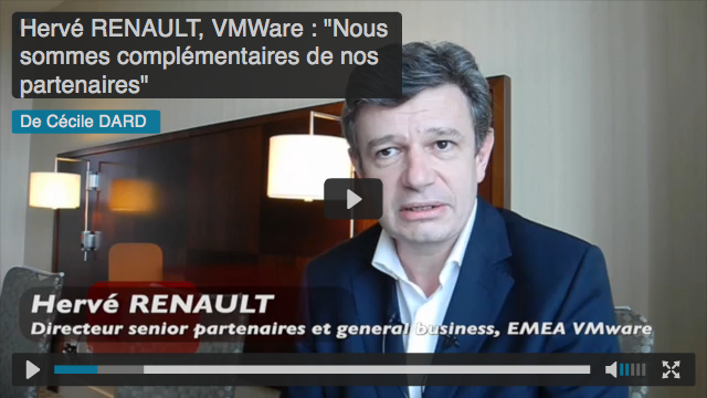 Hervé Renault, directeur senior partenaires et general business, Europe du Sud, Moyen-Orient, Afrique chez VMware