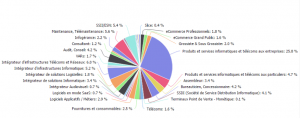 Répartition du visitorat IT partners 2015