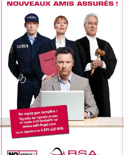 La campagne choc du BSA