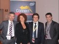 Alain Raison (Lenovo), Catherine Le Douche (Lenovo), Fabien Esdouroubail (Intel) et Luc Badier (Microsoft)