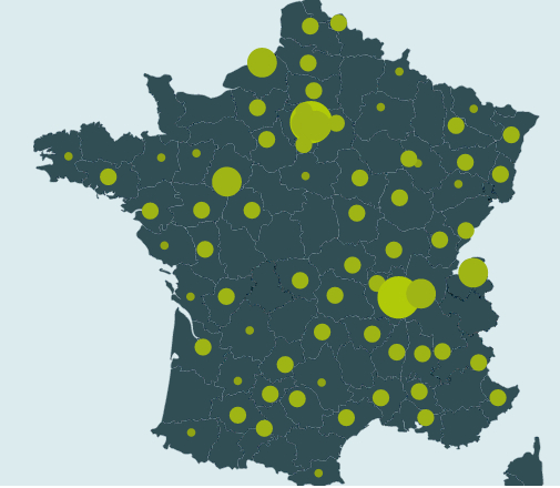 Réseau de partenaires Cloud Eco en France