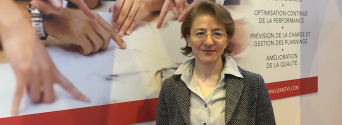 Claudine Cherfan, VP Europe du Sud de Genesys