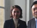 Robert Yang, vice-président enterprise business de Huawei pour l'Europe de l'Ouest et Sophie Daval, directeur cloud services et marketing Arrow ECS France